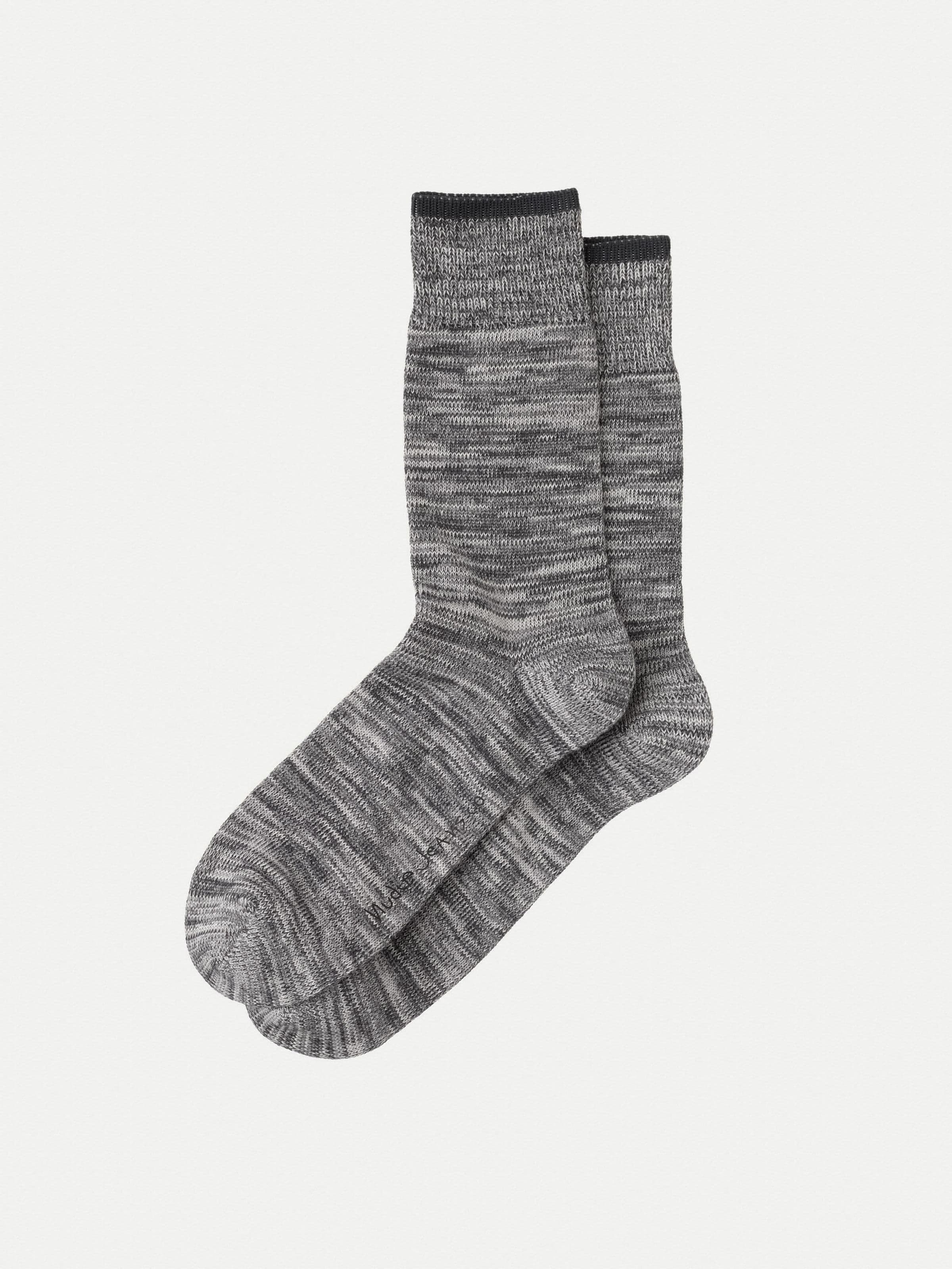Rasmusson Multi Yarn Socks - Dark Grey