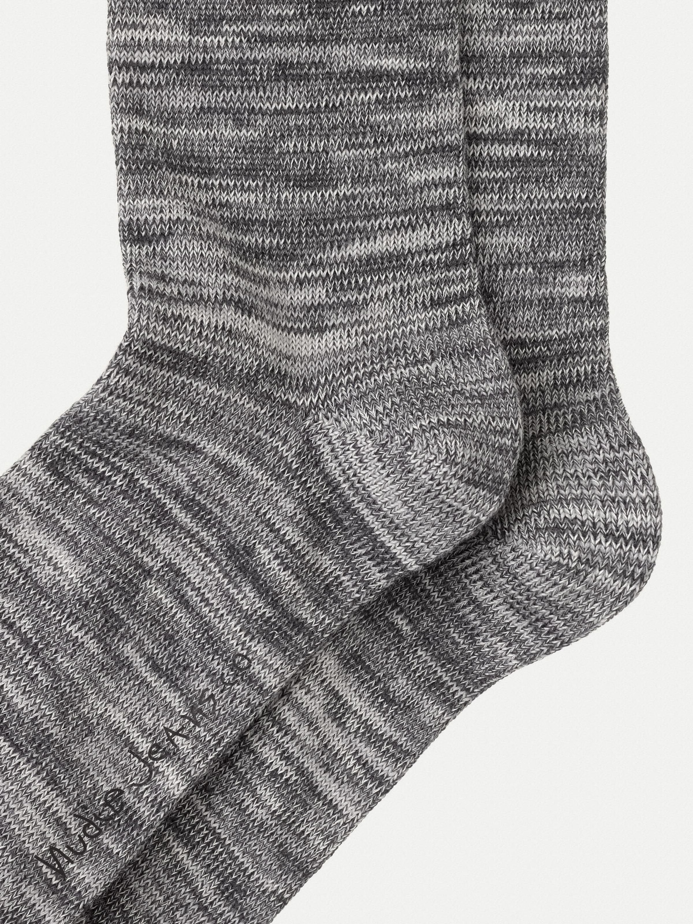 Rasmusson Multi Yarn Socks - Dark Grey