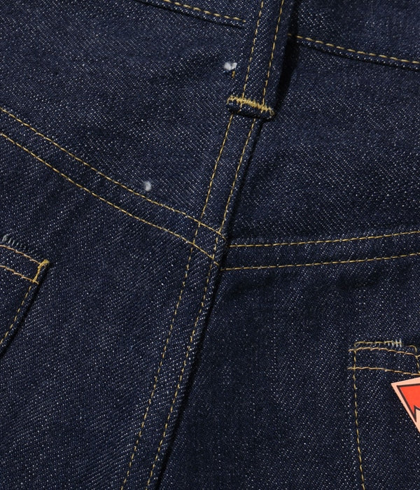 SC49007 SUGAR CANE SUPER “DENIM COLLECTIBLES #07 13.5OZ. BLUE DENIM WAIST OVERALLS “1946 MODE - INDIGO