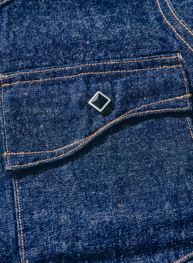 SWD-L02 Denim Western Shirt - INDIGO