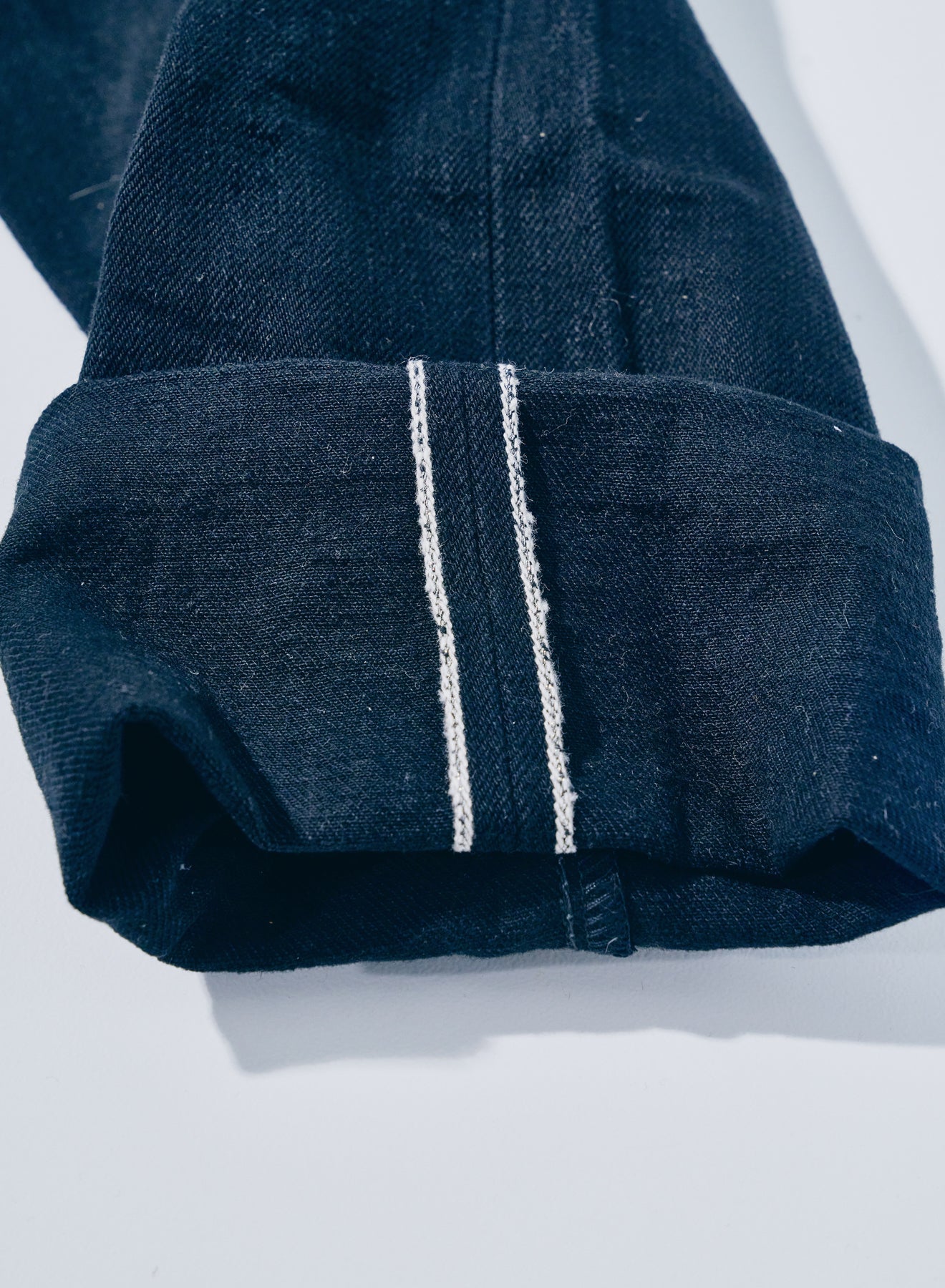 S0510XX-BOB (Aoki Tachikage 15oz Black-on-Blue 510 model) - INDIGOxBLACK RAW