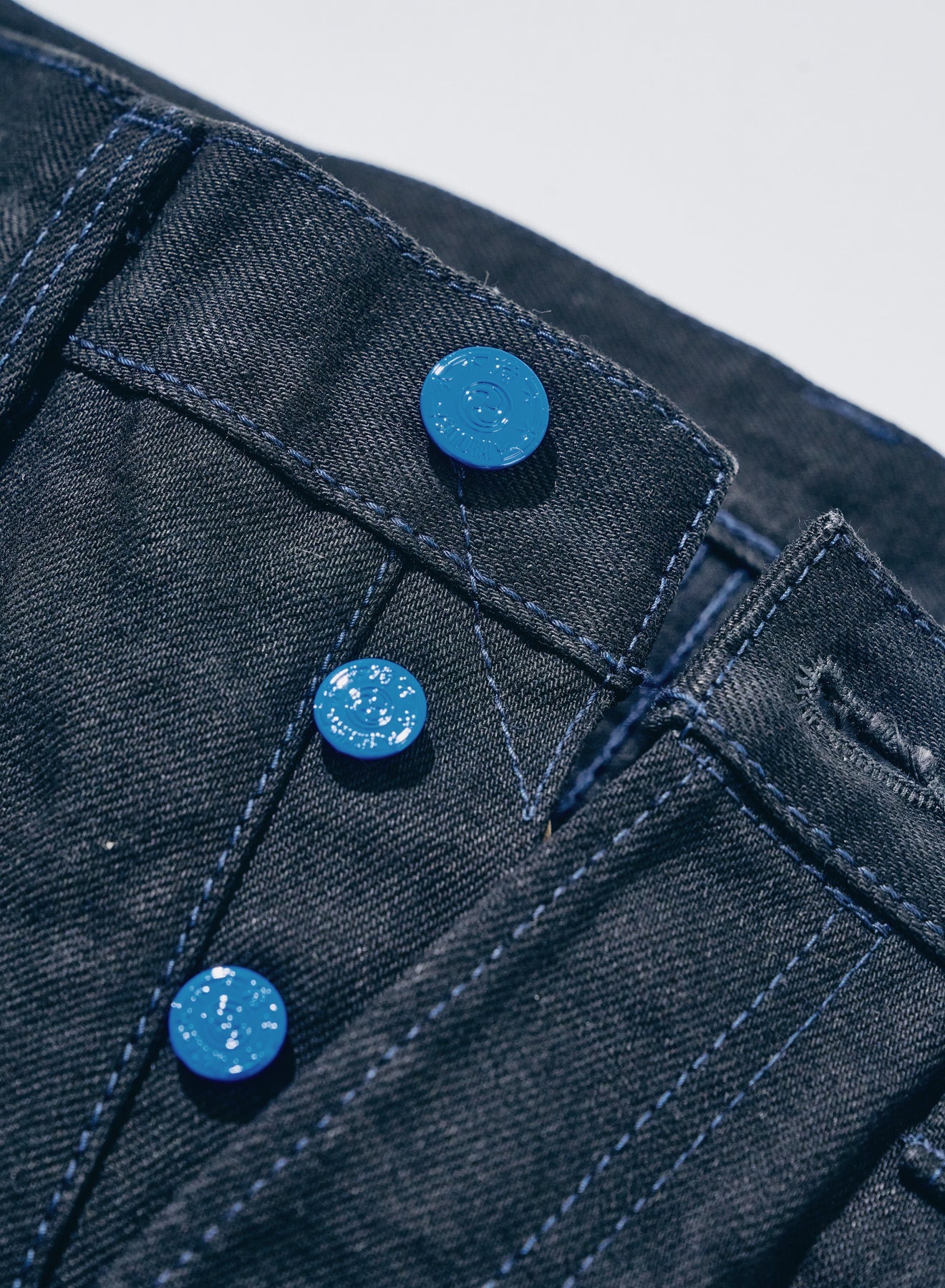 S0510XX-BOB (Aoki Tachikage 15oz Black-on-Blue 510 model) - INDIGOxBLACK RAW