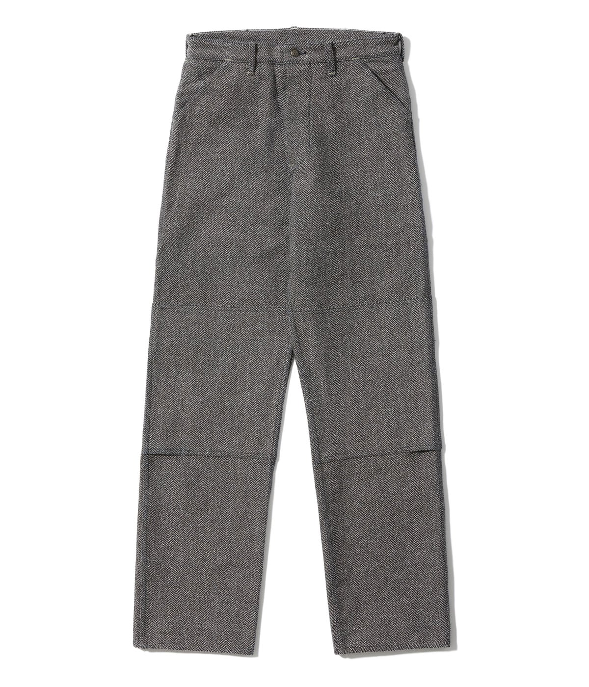 SC42609 FICTION ROMANCE 16.7oz. INDIGO TWEED WORK PANTS - BEIGE