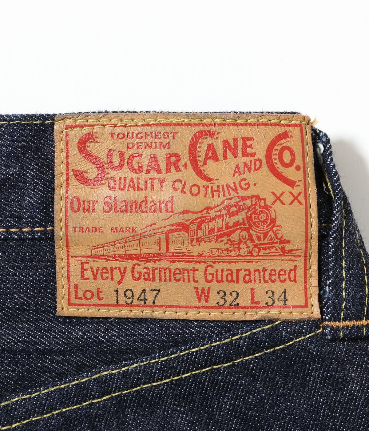 SC51947 14.25oz. DENIM 1947 MODEL SHORTS - INDIGO