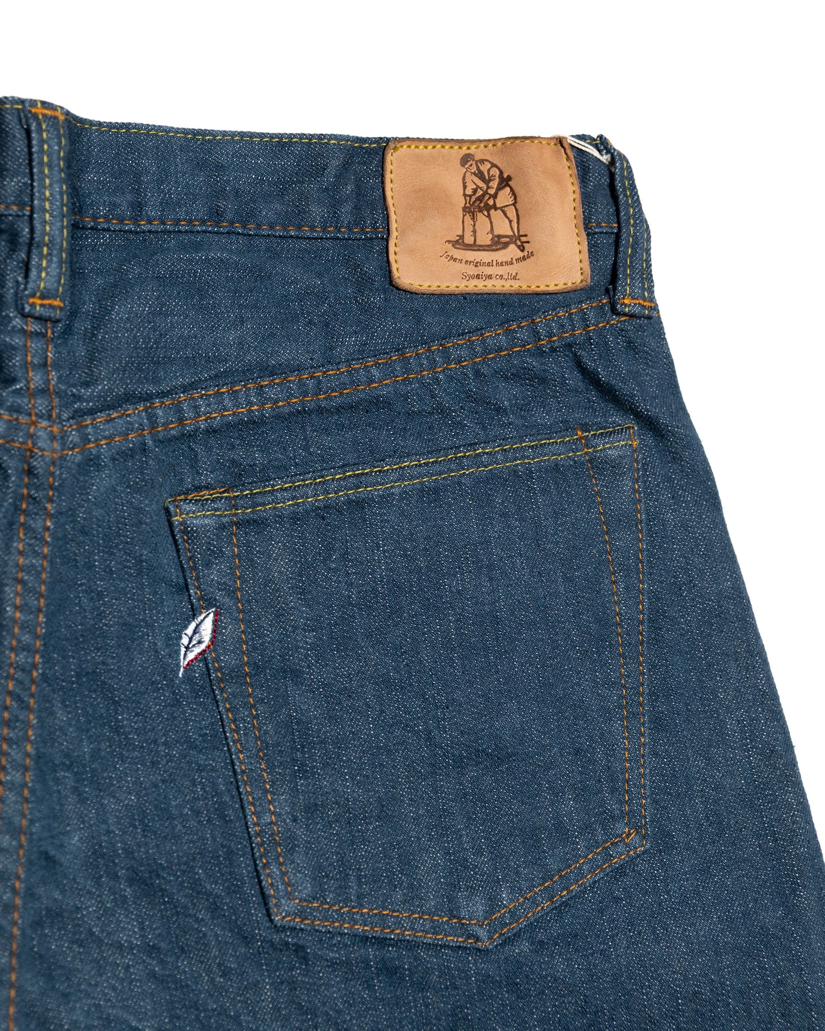 SMBL-14OZ-019 RELAXED TAPERED - SMOKY BLUE