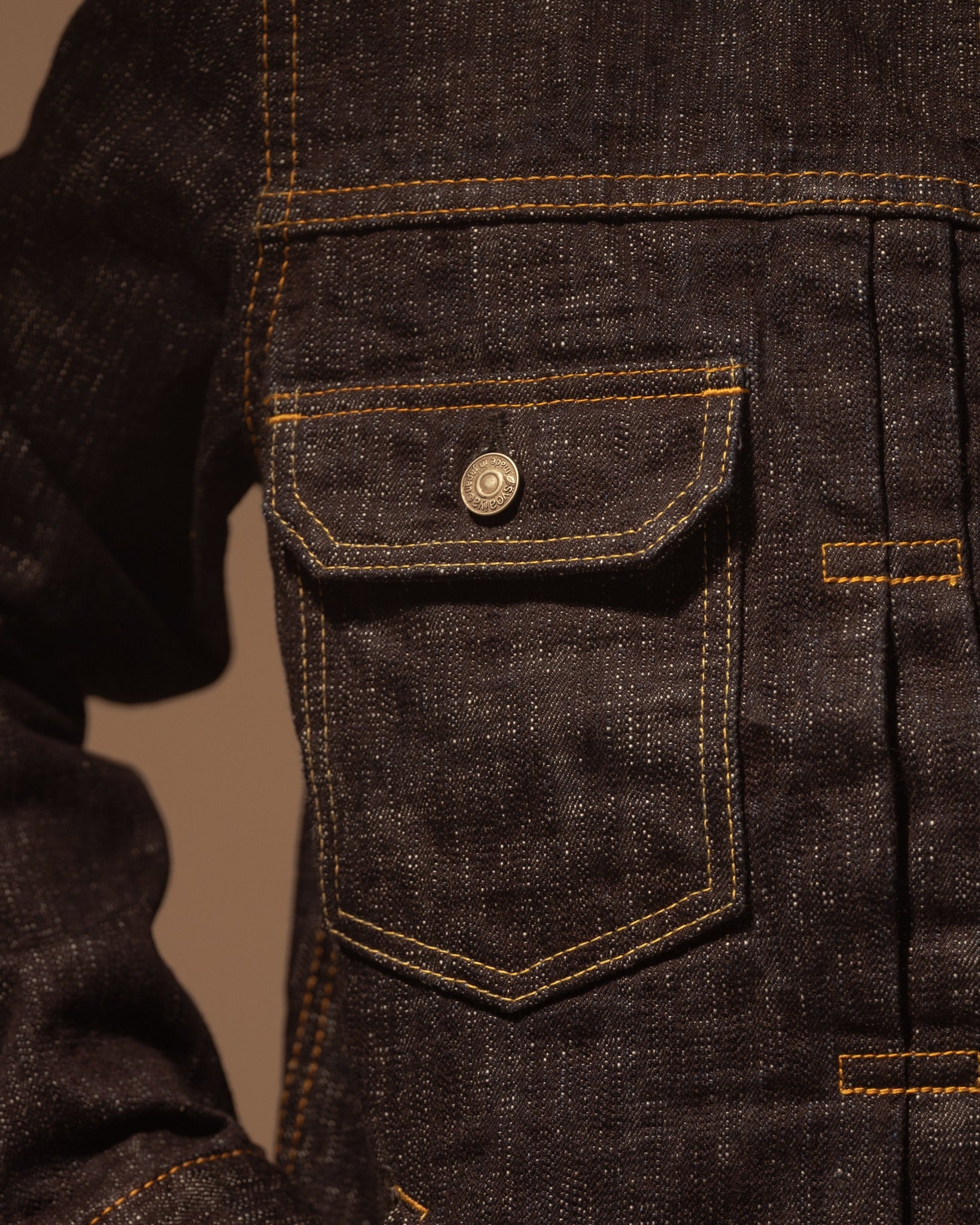 6111 DOUBLE SLUB DENIM TYPE 2 JACKET - INDIGO