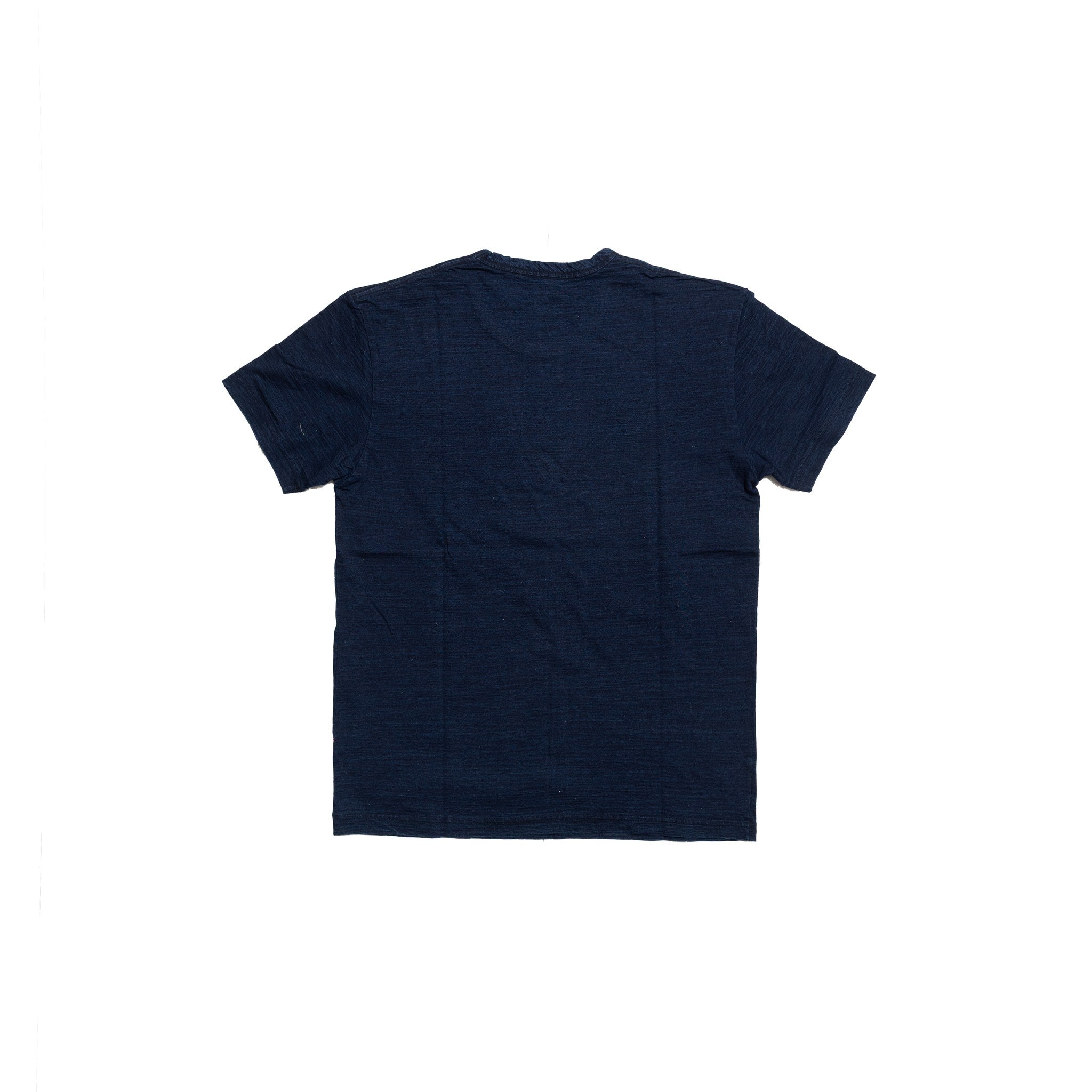 5406-2 SUMMER EMBROIDERED INDIGO TEE S/S - BEER