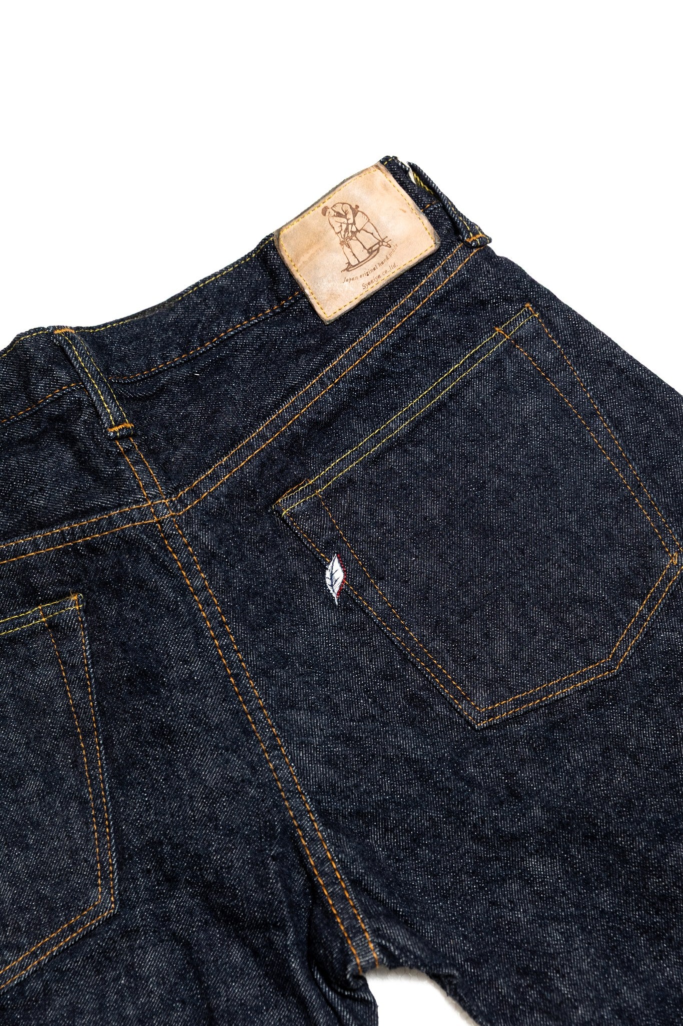PBE-013 SLIM TAPERED - BEIGE CORE INDIGO