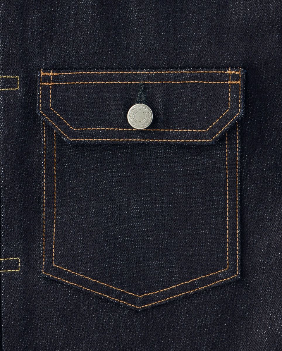 MMGJ00015S #001 STANDARD DENIM JACKET 14.7oz - INDIGO