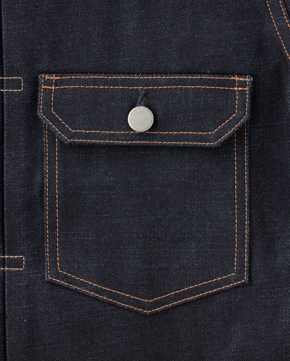MMGJ0002 #002 STANDARD DENIM JACKET 14.7oz - INDIGO