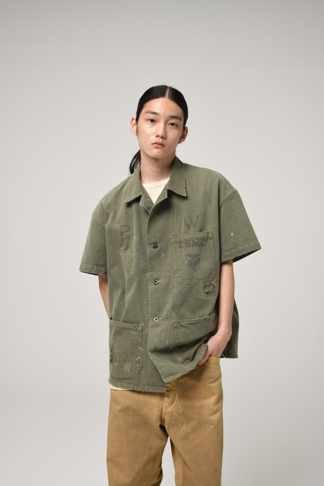 PW P-41 HBT SS JK AGED - OD