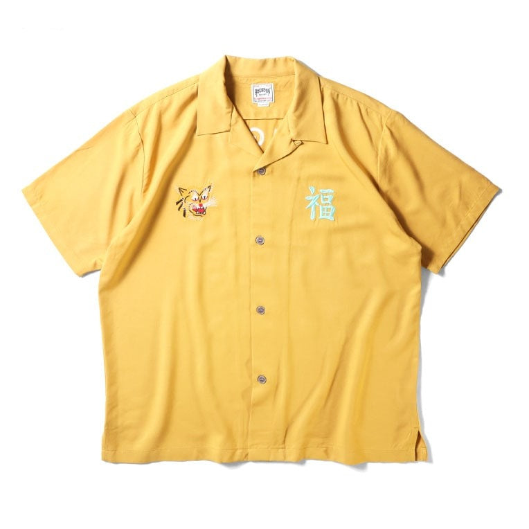 41220 SOUVENIR SHIRT (VIETNAM) - MUSTARD