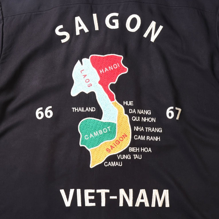 41220 SOUVENIR SHIRT (VIETNAM) - BLACK