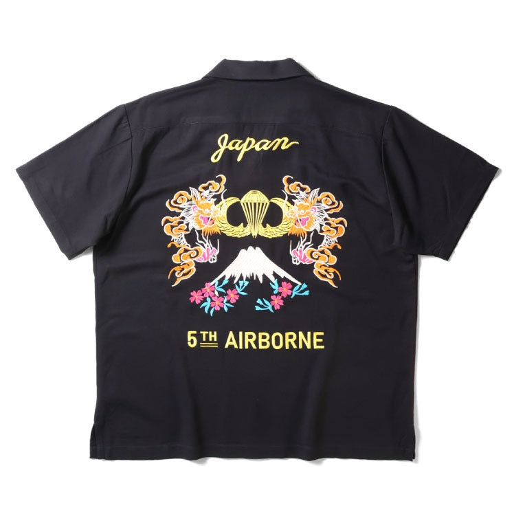 41221 SOUVENIR SHIRT (AIRBORNE) - BLACK