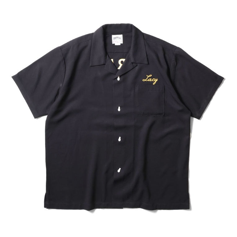 41224 BOWLING SHIRT (TIGER BOWL) - BLACK