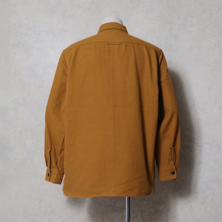 41254 SOLID VIYELLA SHIRT - MUSTARD