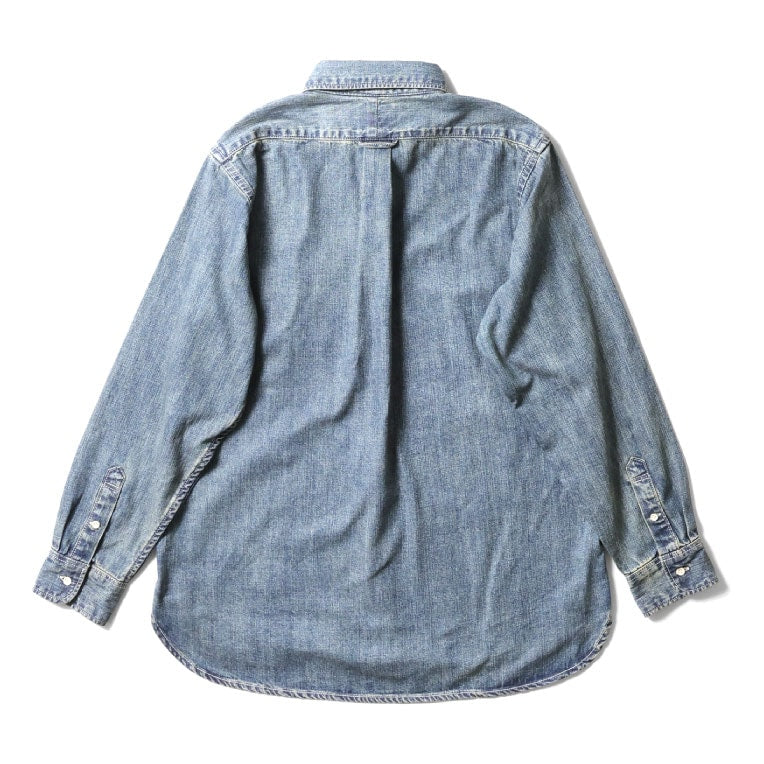 41256 DENIM BD SHIRT - INDIGO VINTAGE WASH
