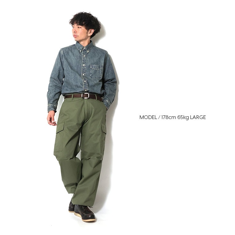 41256 DENIM BD SHIRT - INDIGO VINTAGE WASH