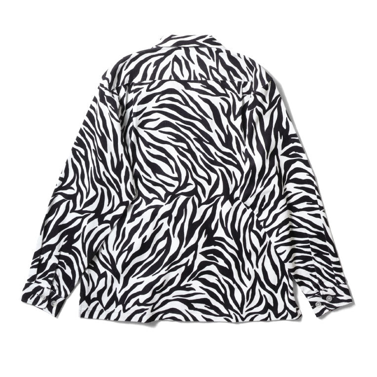 41264 PRINT CORDUROY SHIRT (ANIMAL) - ZEBRA