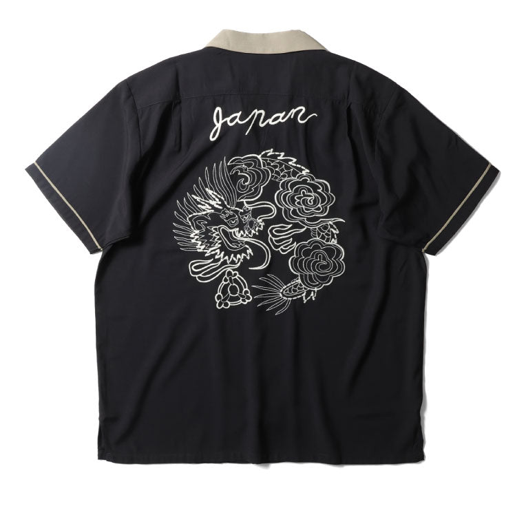 41309 SOUVENIR SHIRT (DRAGON) - BLACK