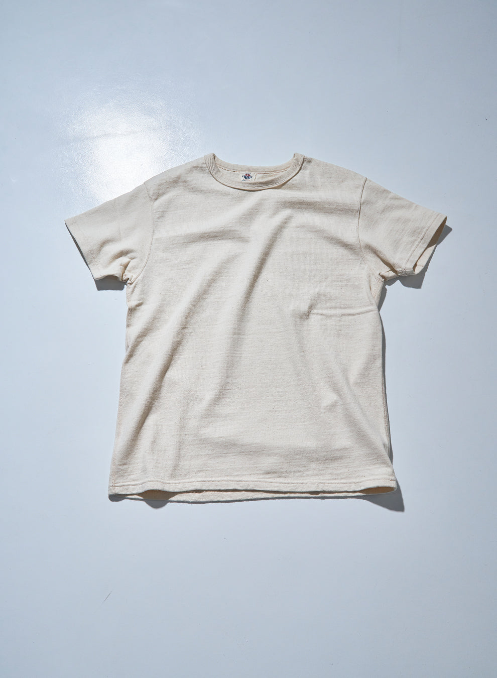 SJST-SC01 (Japanese Cotton Made Crew Neck Tee) - NATURAL