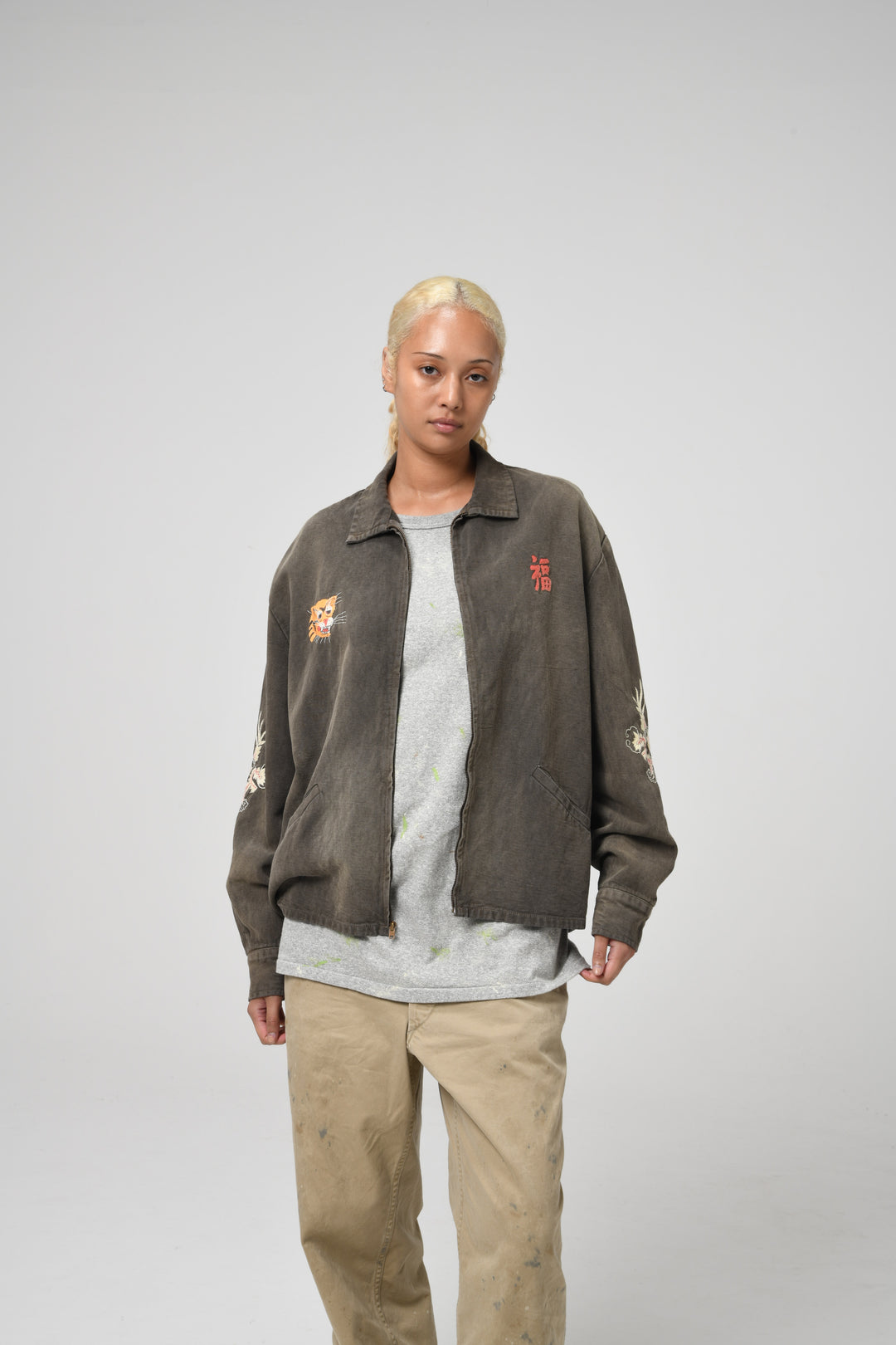 VIETNAM JACKET AGED - BLACK