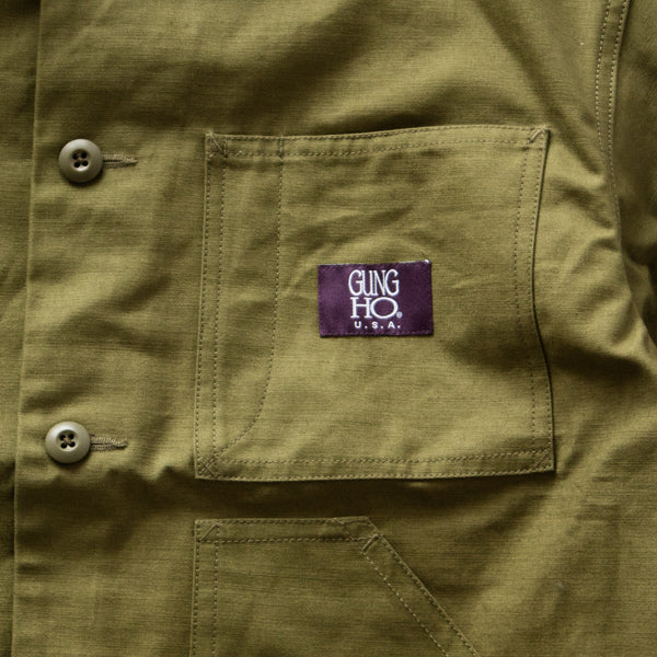 FATIGUE COVER JACKET - OLIVE