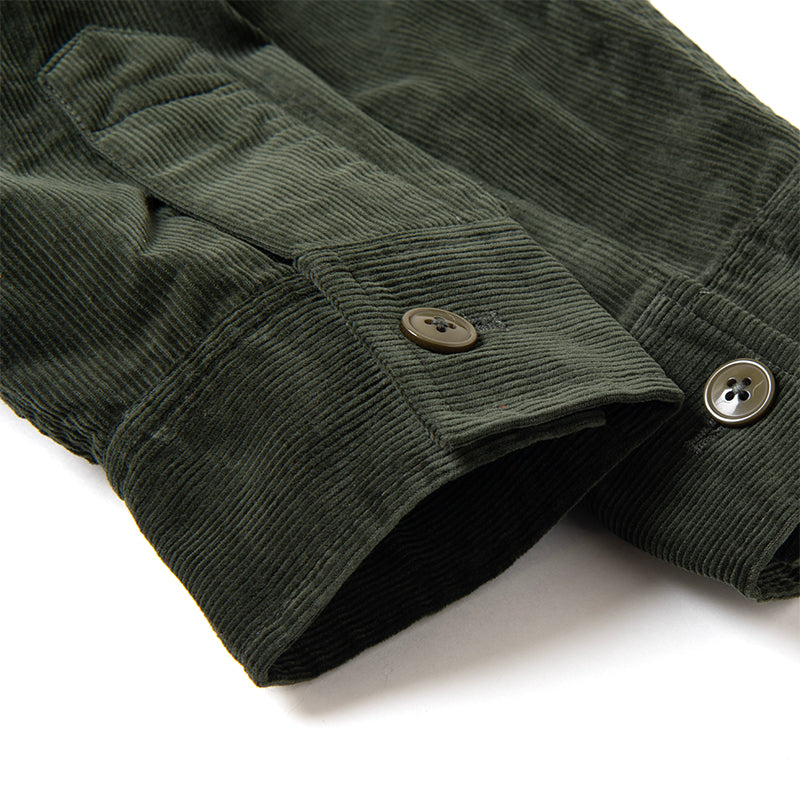 4602 Corduroy jacket - ARMY GREEN