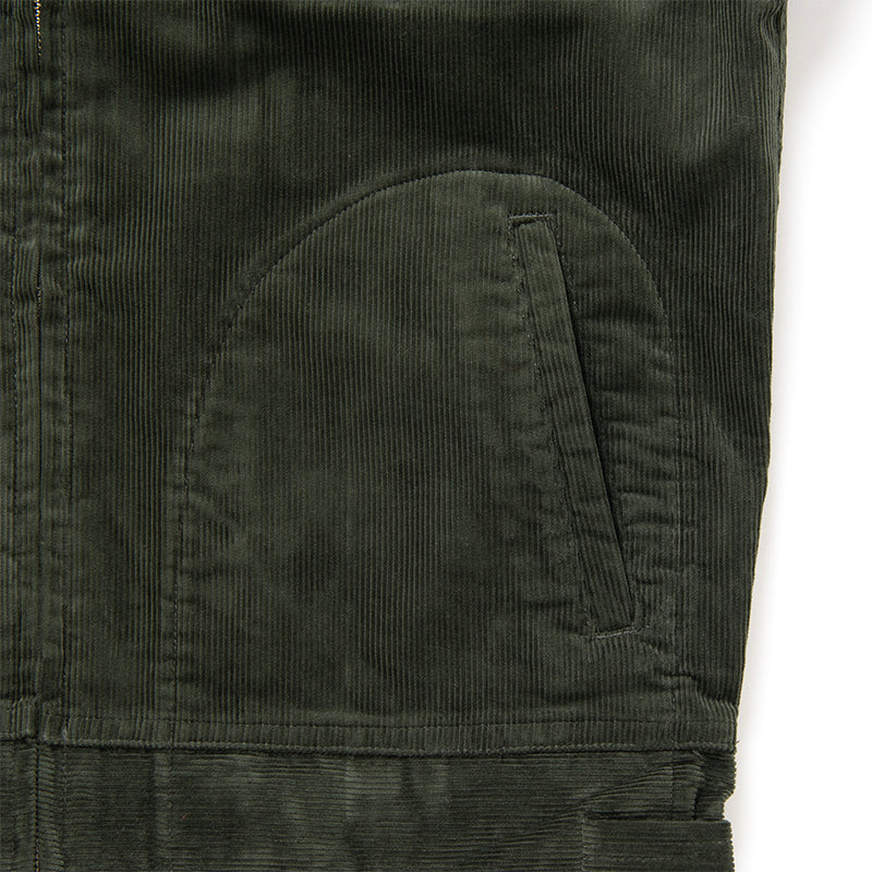 4602 Corduroy jacket - ARMY GREEN