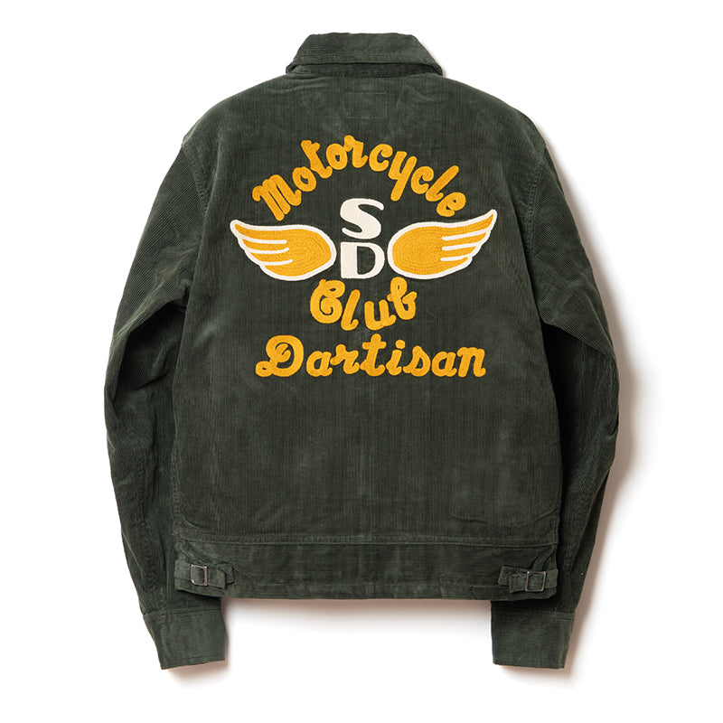 4602 Corduroy jacket - ARMY GREEN