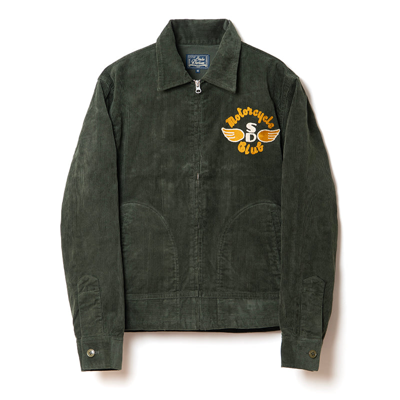 4602 Corduroy jacket - ARMY GREEN