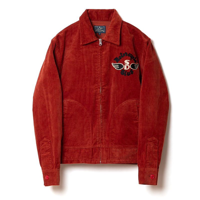 4602 Corduroy jacket - ORANGE