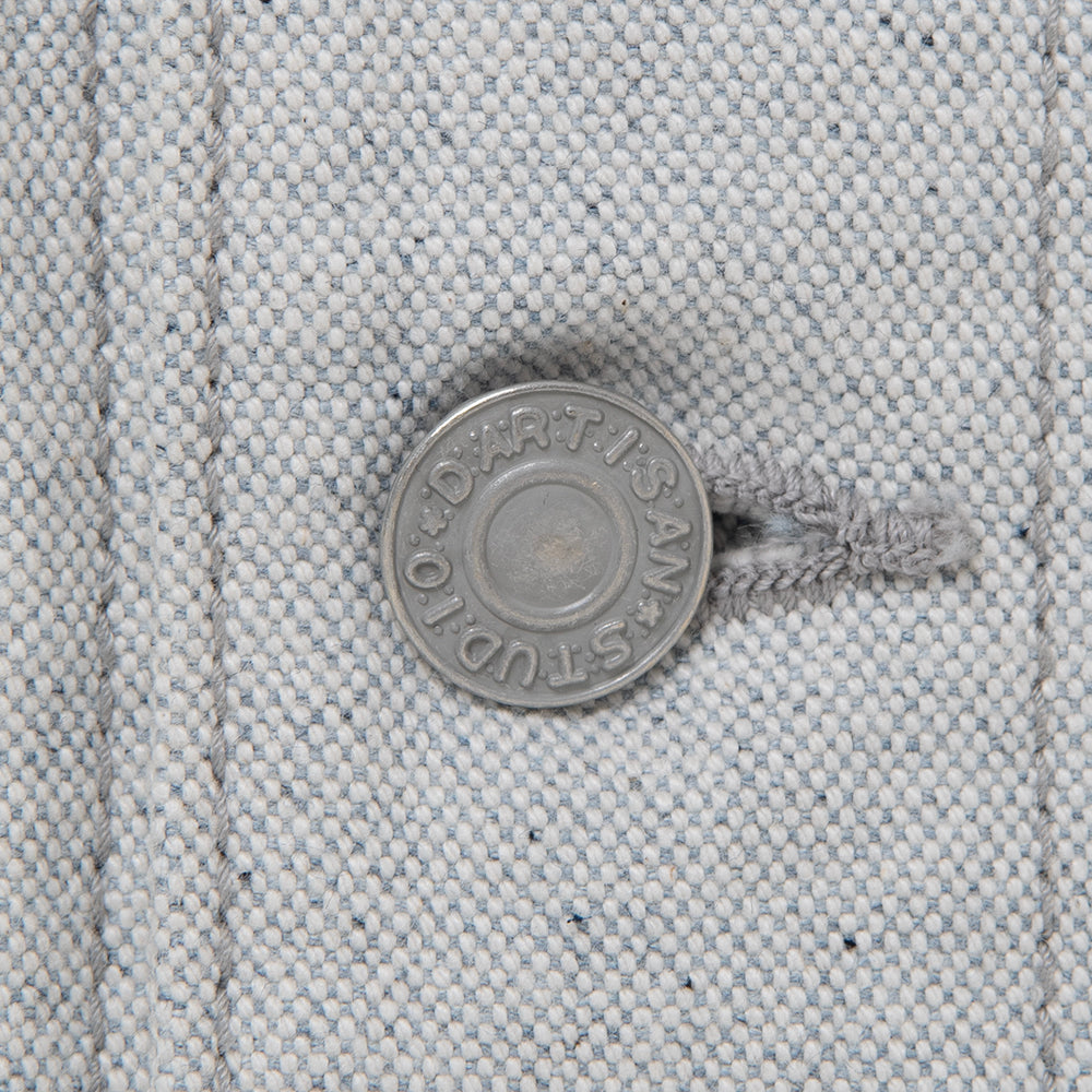 4607 Upcycled Indigo Canvas Coverall - LIGHT INDIGO