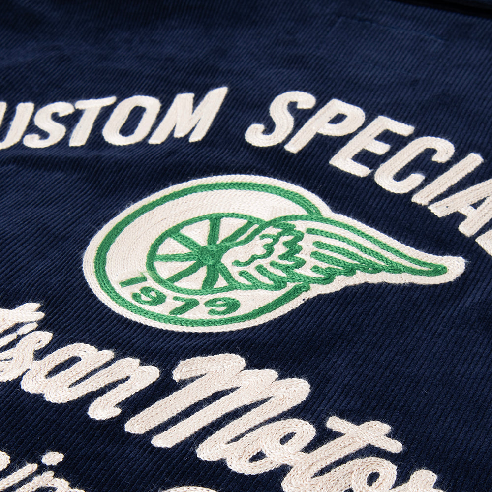 4625 CORDUROY JACKET - NAVY