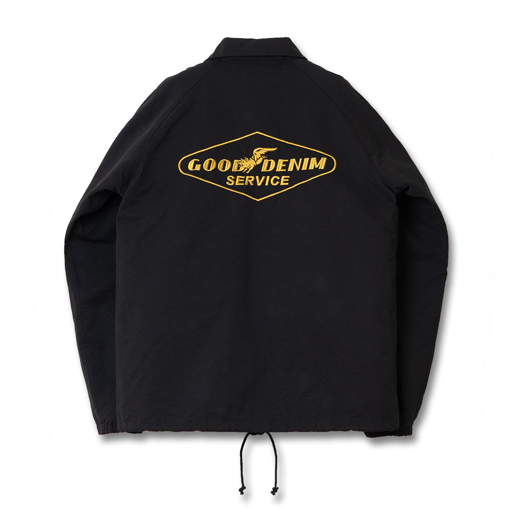 4627 60/40 CROSS COACH JACKET - BLACK