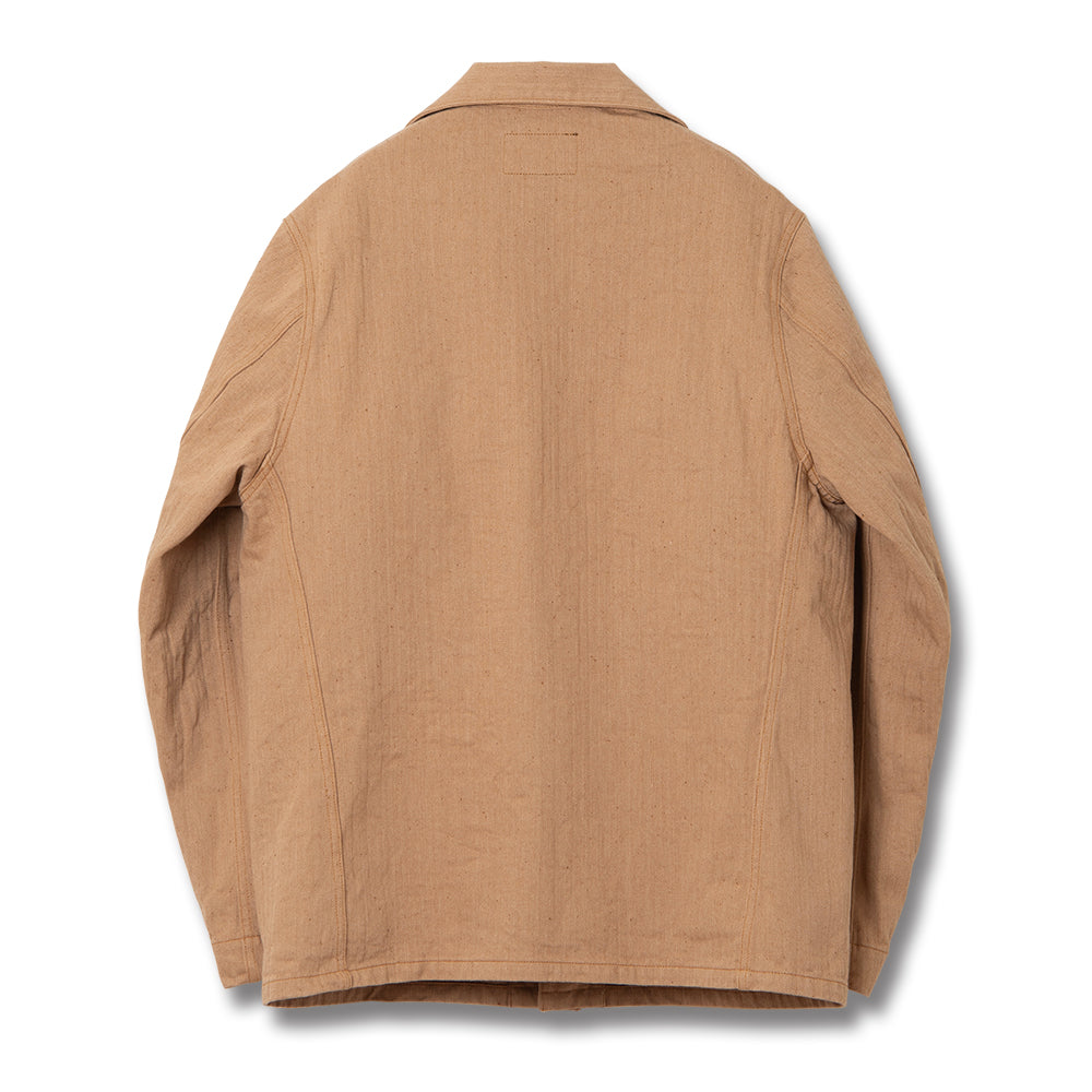4638 FOX COTTON COVERALLS - BROWN