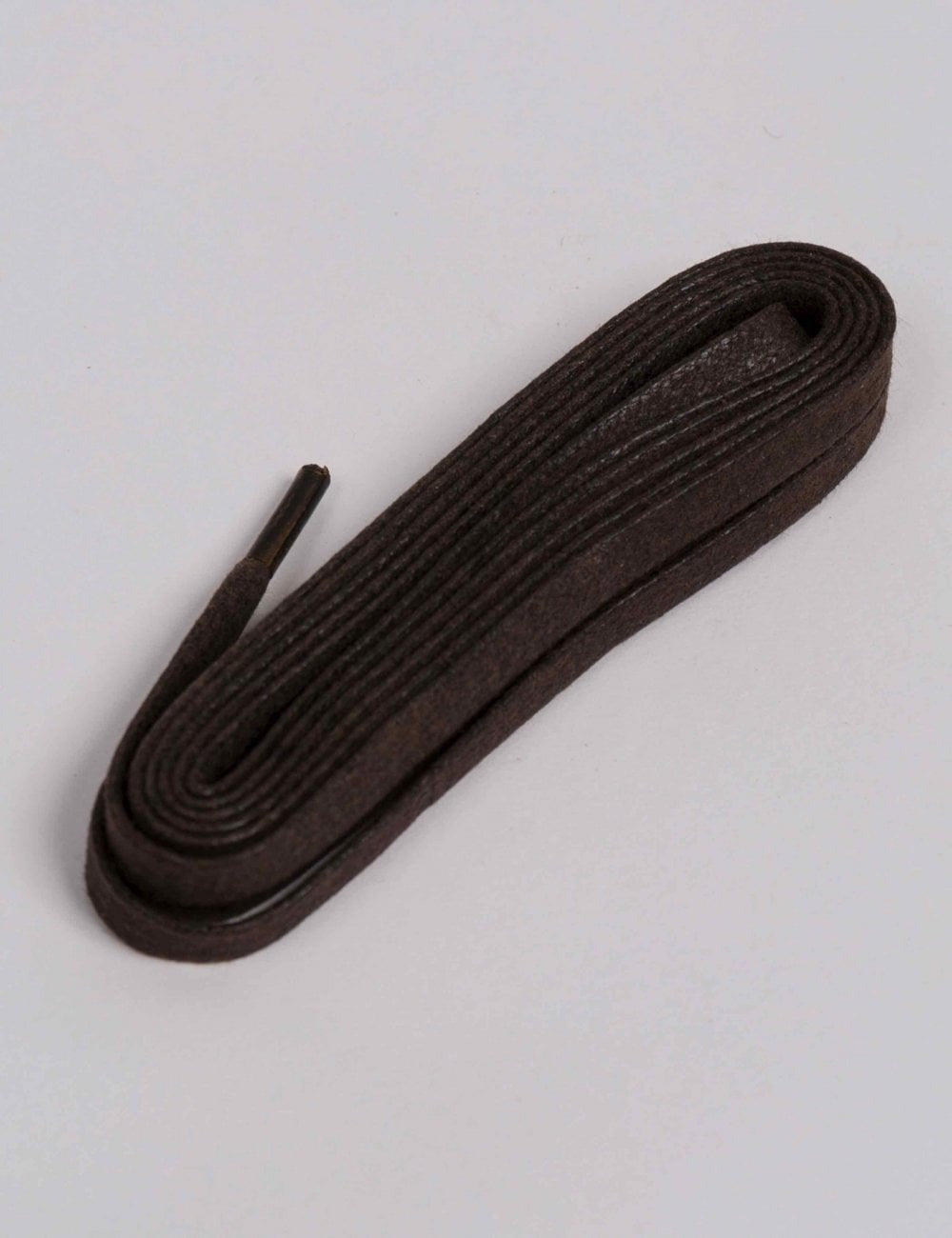 97138 48-INCH FLAT WAXED LACE - BROWN