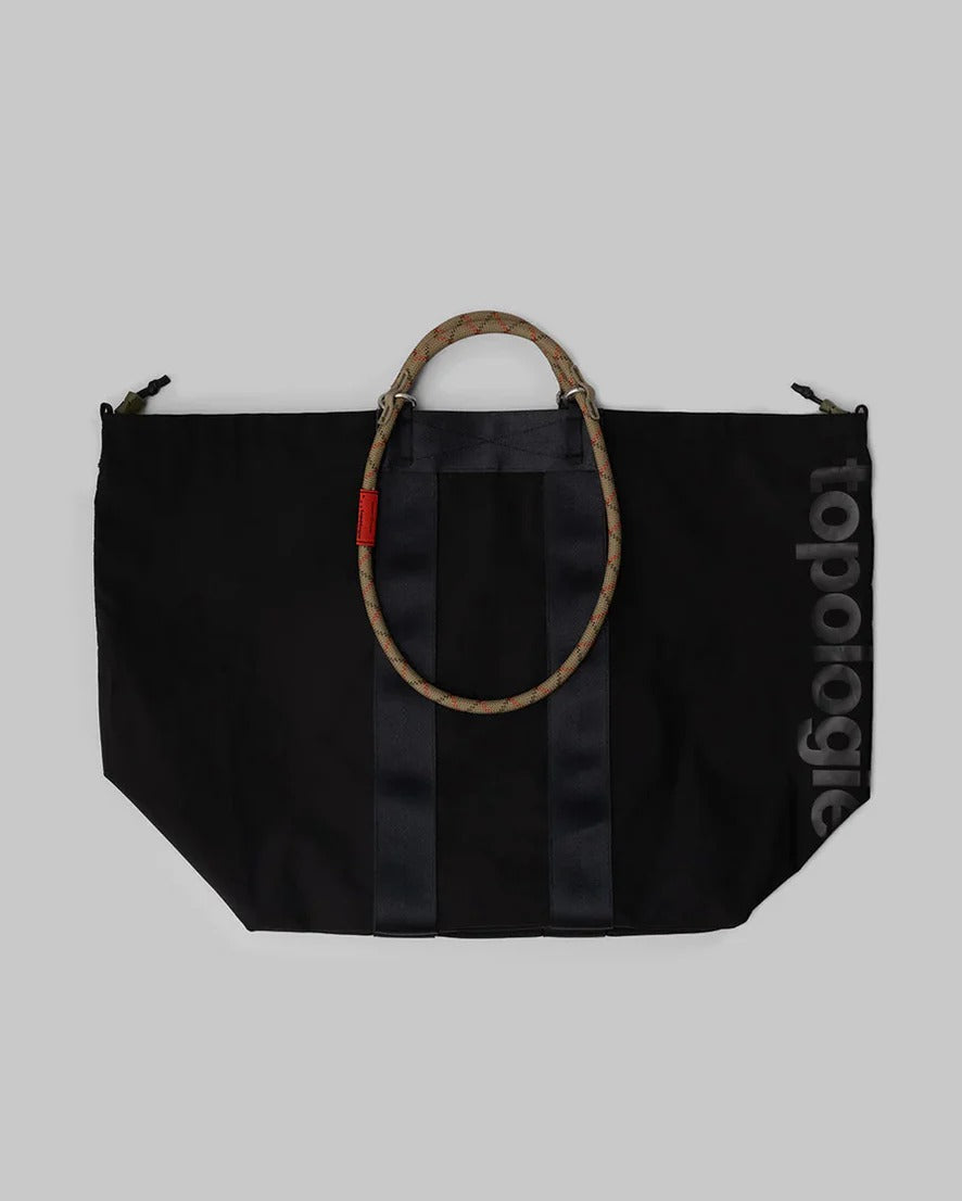 WARES BAGS SUMMIT TOTE LARGE - BLACK (TECH SATEEN)