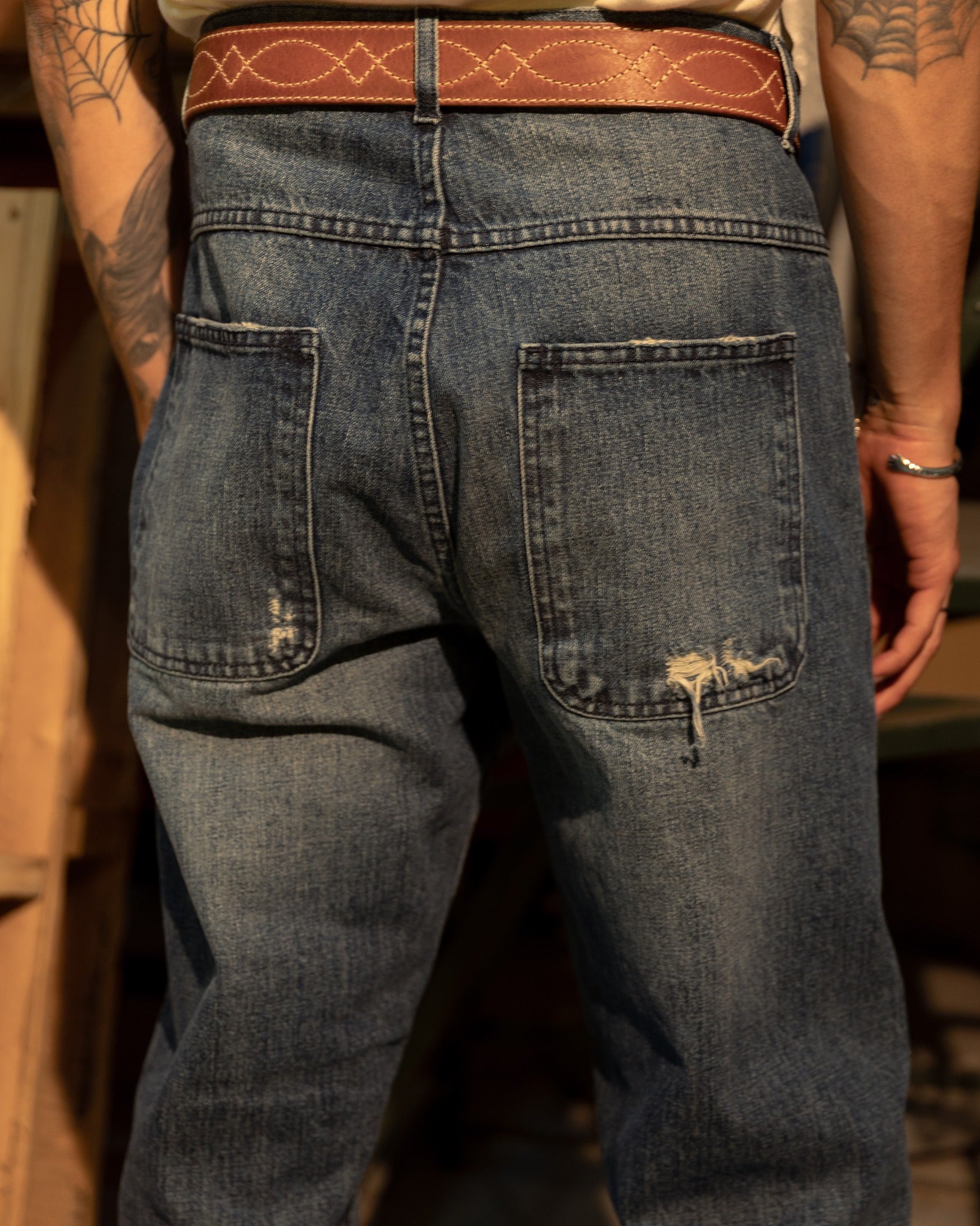 LE PANTALON PENITENCIER - SELVEDGE USED