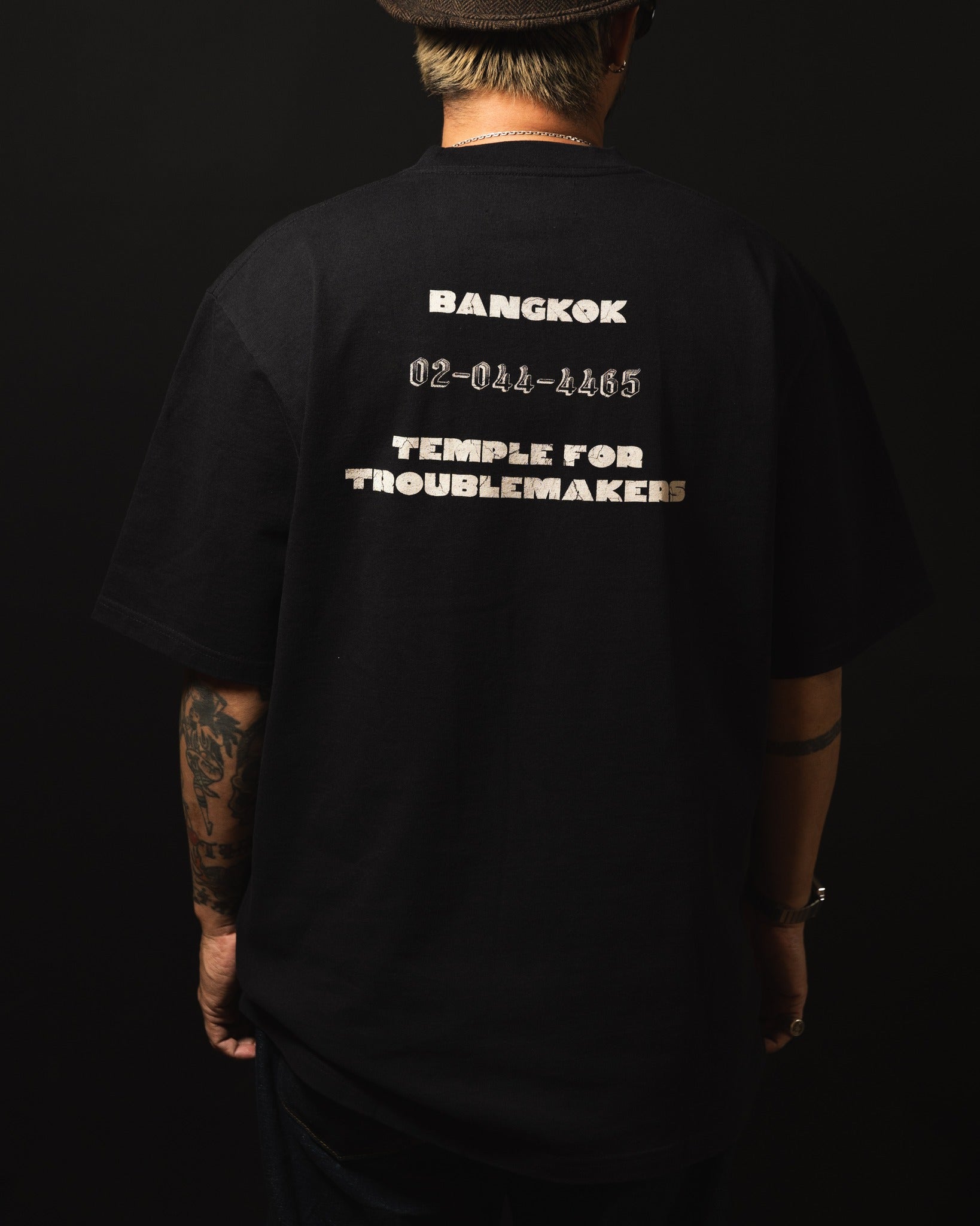 L. MOSQUITO LOGO T-SHIRT - BLACK/MULTI