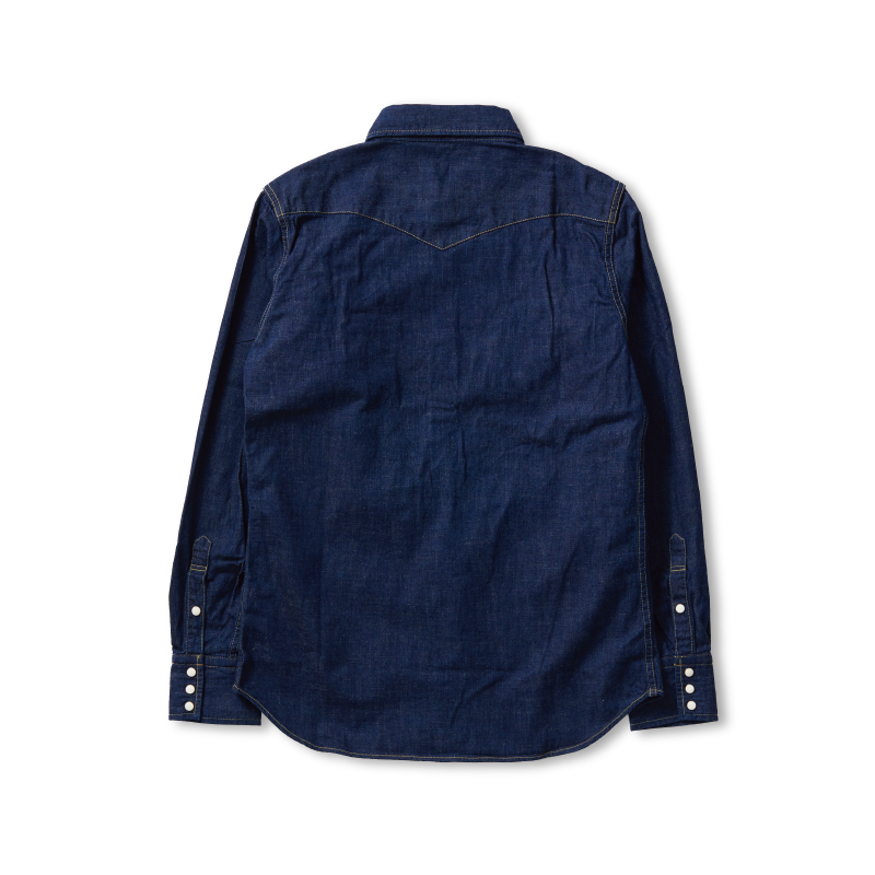 4894 Denim Western Shirt - INDIGO
