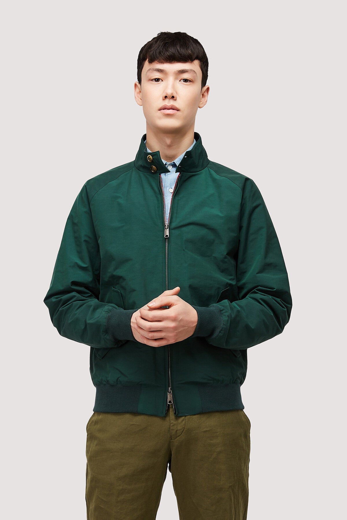 G9 BARACUTA CLOTH - RACING GREEN