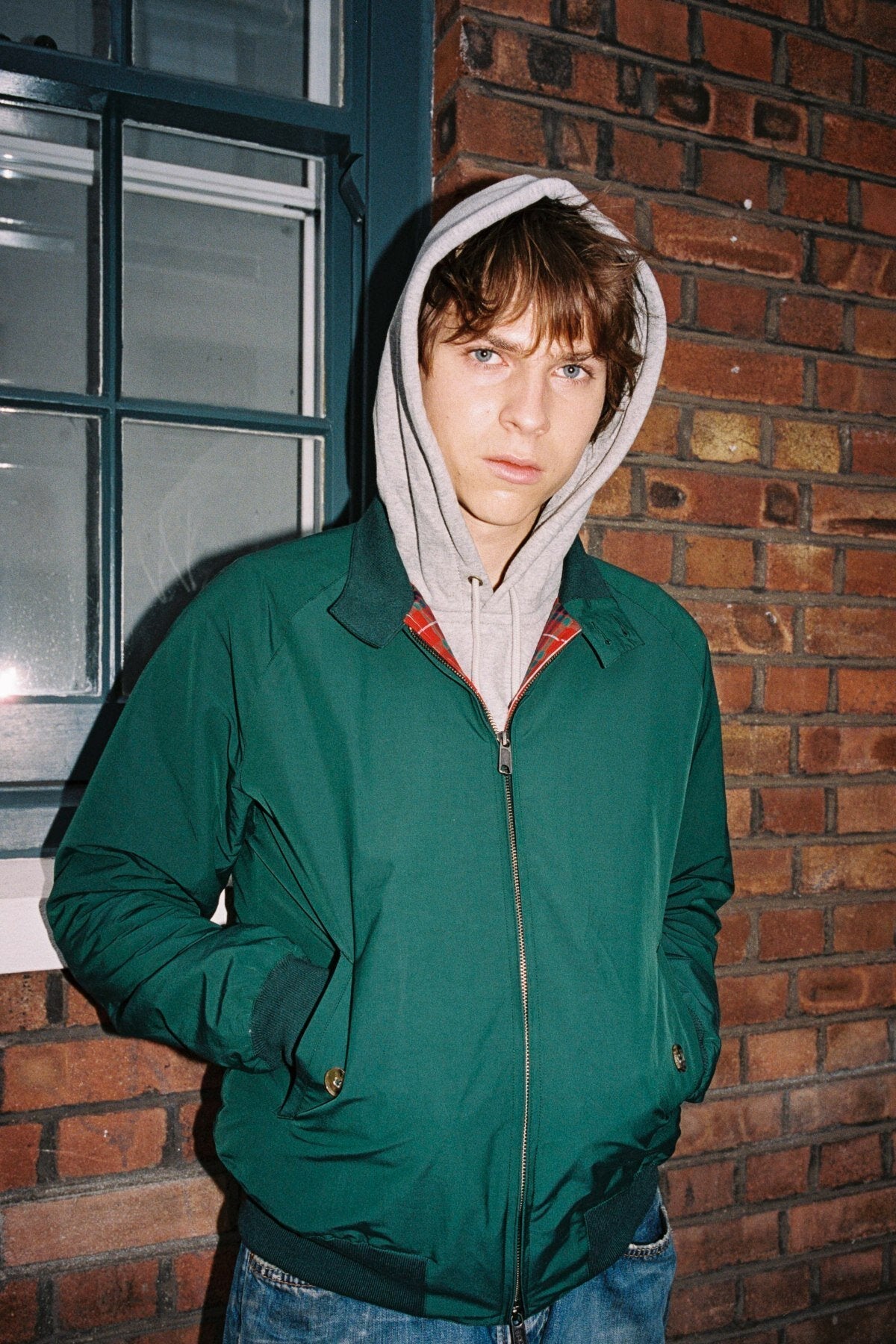 G9 BARACUTA CLOTH - RACING GREEN