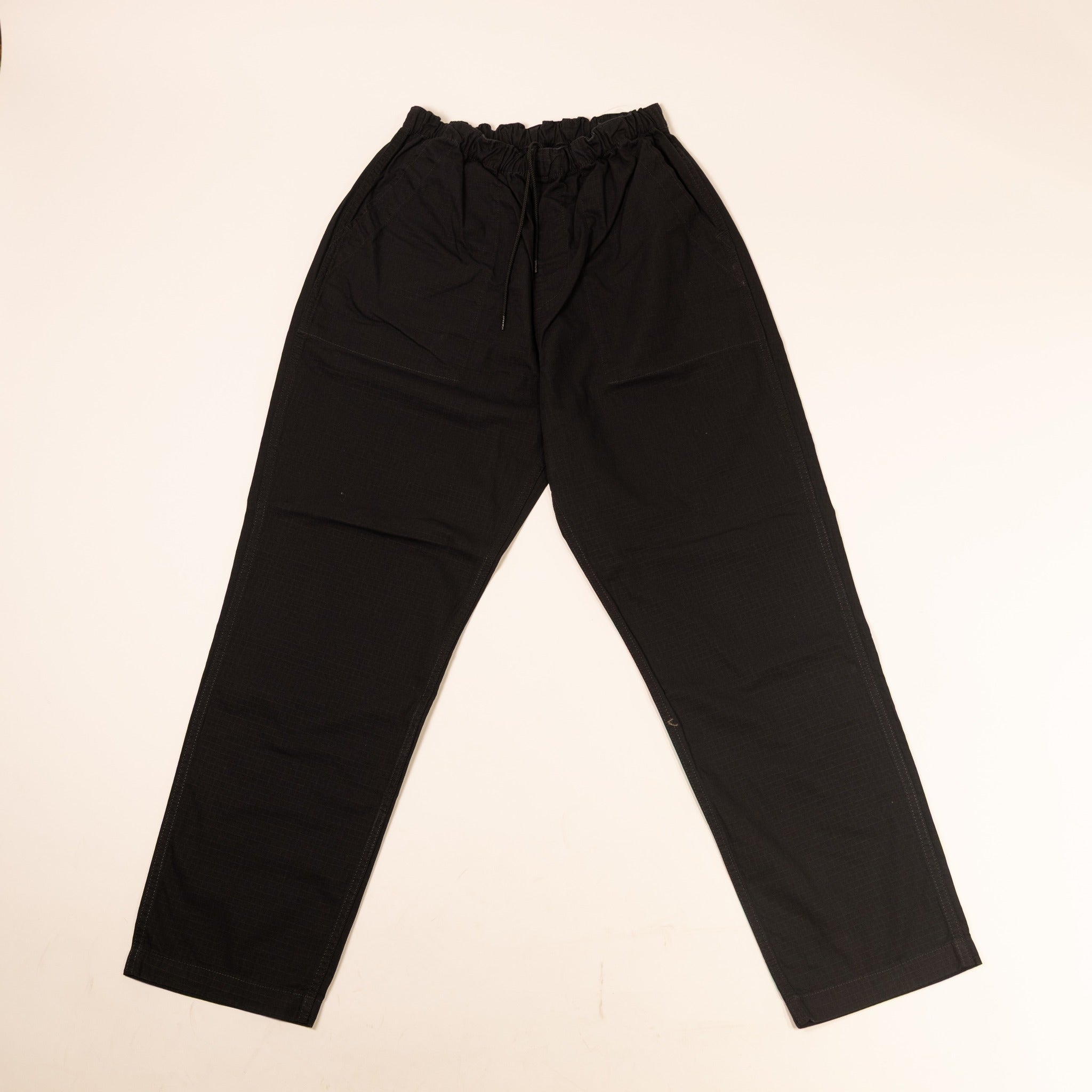 EAZY FATIGUE PANTS RIP STOP - BLACK