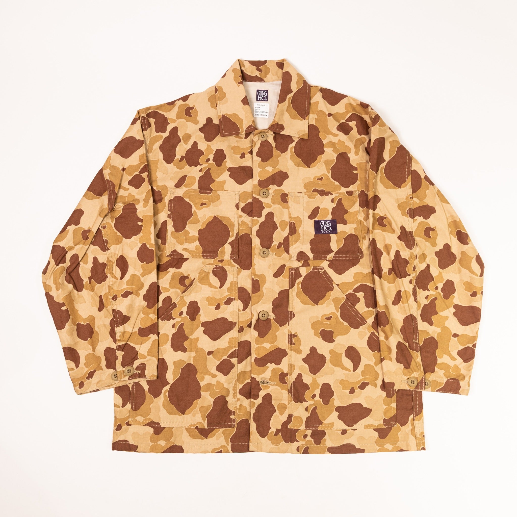 FATIGUE COVER JACKET (CAMO) - HUNTER CAMO