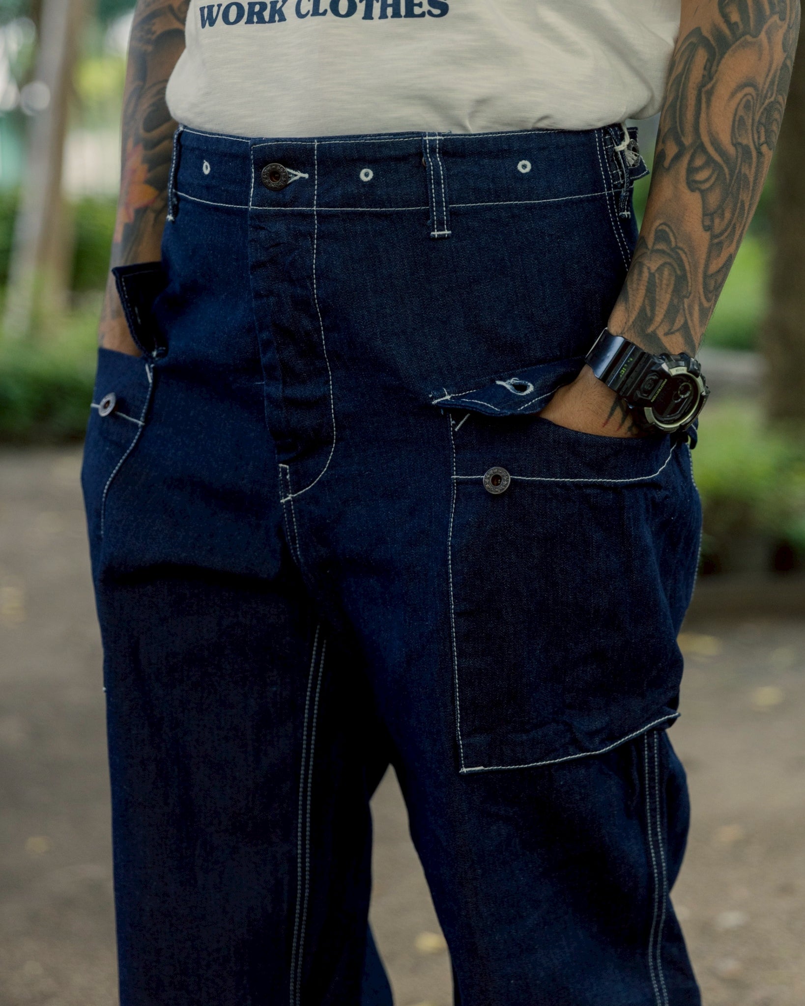 MONKEY PANTS - 9oz DENIM