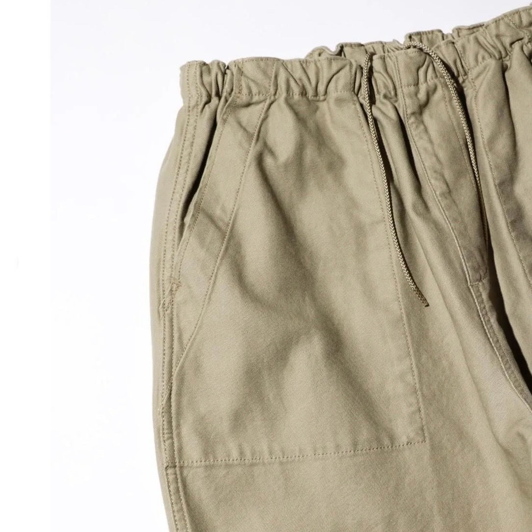EAZY FATIGUE PANTS BACK SATIN - BEIGE