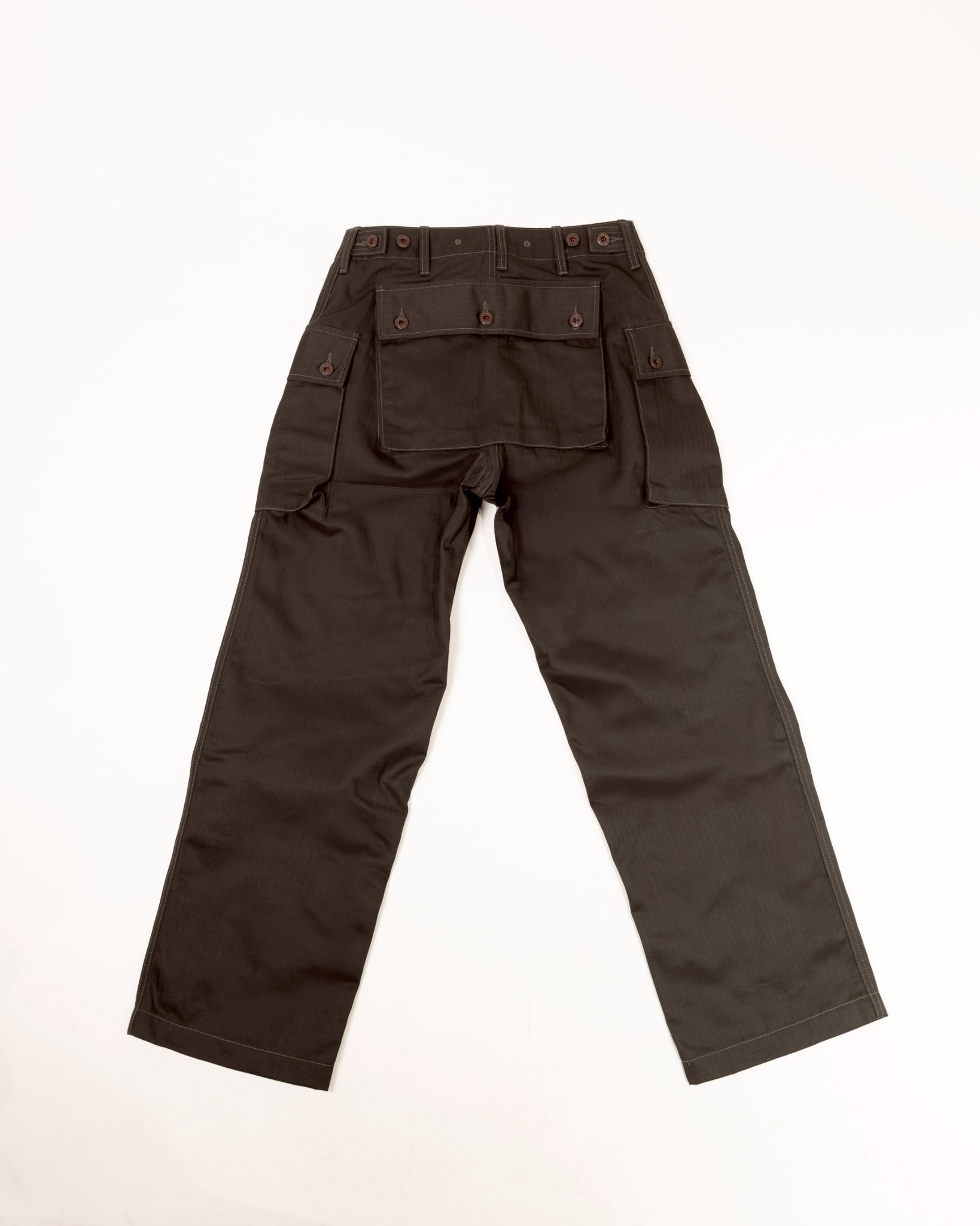 MONKEY PANTS - MOSS BLACK HBT