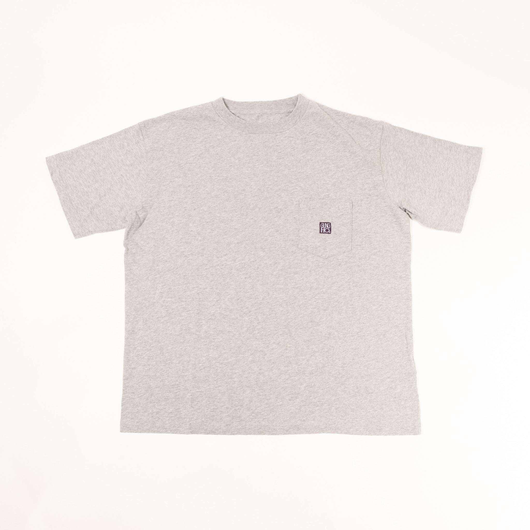 WORKERS POCKET TEE S/S - HEATHER GRAY