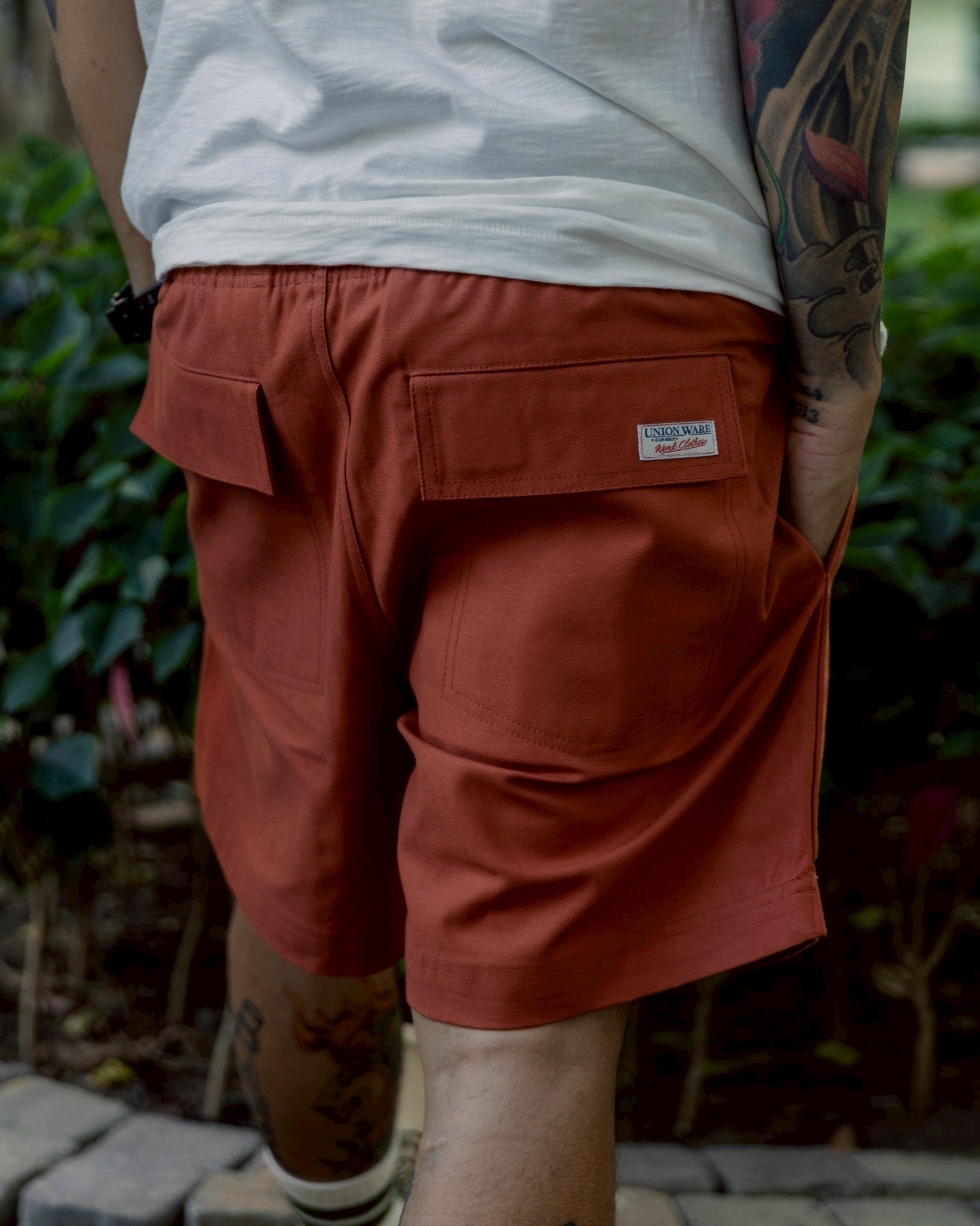 EASY SHORTS - RUST REVERSED